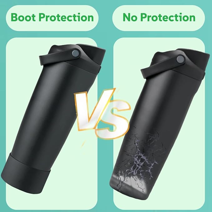 Silicone Boots Compatible with Owala 30oz & 40oz FreeSip Sway Bottles – Non-Slip, Scratch-Resistant Protective Sleeve KPWIN