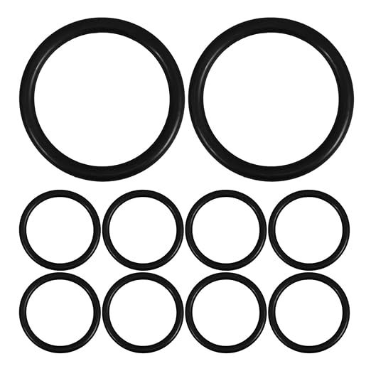 10Pcs Rubber Rings for Singing Bowl Sound Bowl Gasket Cushion Pad 2.95 Inch Durable Epdm O-Ring for Meditation Instruments - Bloomnest