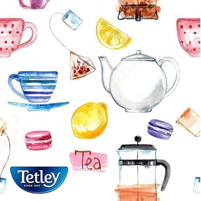 Tetley Natural Decaf Green Tea, Decaffinated Tea, 72 Teabags (Pack of 6), Rainforest Alliance Certified - Bloomnest