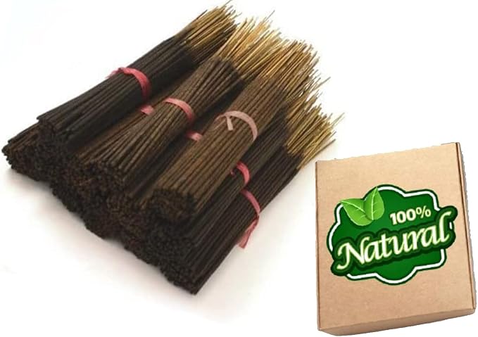 Yajna-White-Sage-Incense-Sticks 100%-Natural-Handmade-Hand-Dipped-Incense-Sticks Organic-Chemicals-Free For-Purification-Relaxation-Positivity-Yoga-Meditation The-Best-Woods-Scent (500 Sticks (750GM))