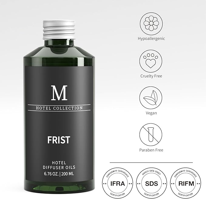 Hotel Collection Diffuser Oil- 6.76 Fl Oz/200ML-Frist,Luxury Essential Oils for Diffuser Refill & Machines,Bigger Bottle, Bolder Aroma, Longer Lasting - Bloomnest