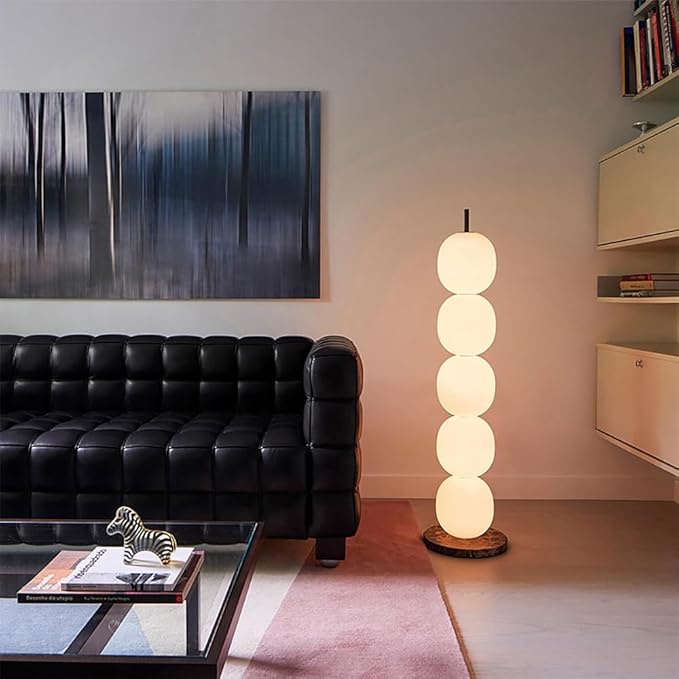 Nordic Floor Lamp LED Modern Fashion Creative Tomatoes on Sticks Standing Lights for Home Living Room Sofa Bedroom (C) - Bloomnest