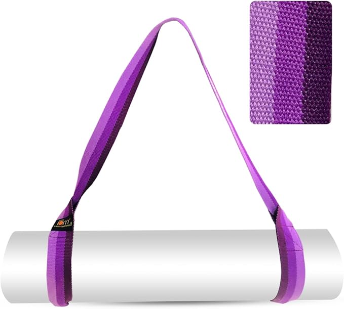 Yoga Mat Carrier Strap | Adjustable Mat Holder Sling for Carrying Mats | Thick & Comfy Texture | Yoga Mat Strap - Bloomnest