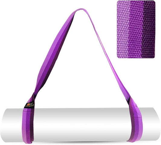 Yoga Mat Carrier Strap | Adjustable Mat Holder Sling for Carrying Mats | Thick & Comfy Texture | Yoga Mat Strap - Bloomnest