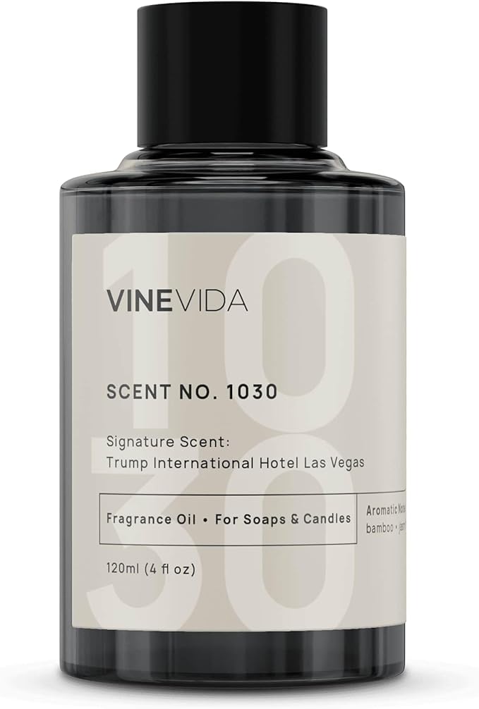 VINEVIDA Scent NO. 1030 Fragrance Oil for Cold Air Diffusers - 120mL (4oz) - Inspired by Trump International Hotel Las Vegas - Hotel Scents for Home VINEVIDA