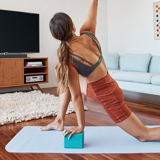 Manduka Begin Yoga Mat 68" - 5mm Cushioning | Comfortable, Lightweight & Reversible with Alignment Stripe | Budget-Friendly | 68 x 24 inches - Bloomnest