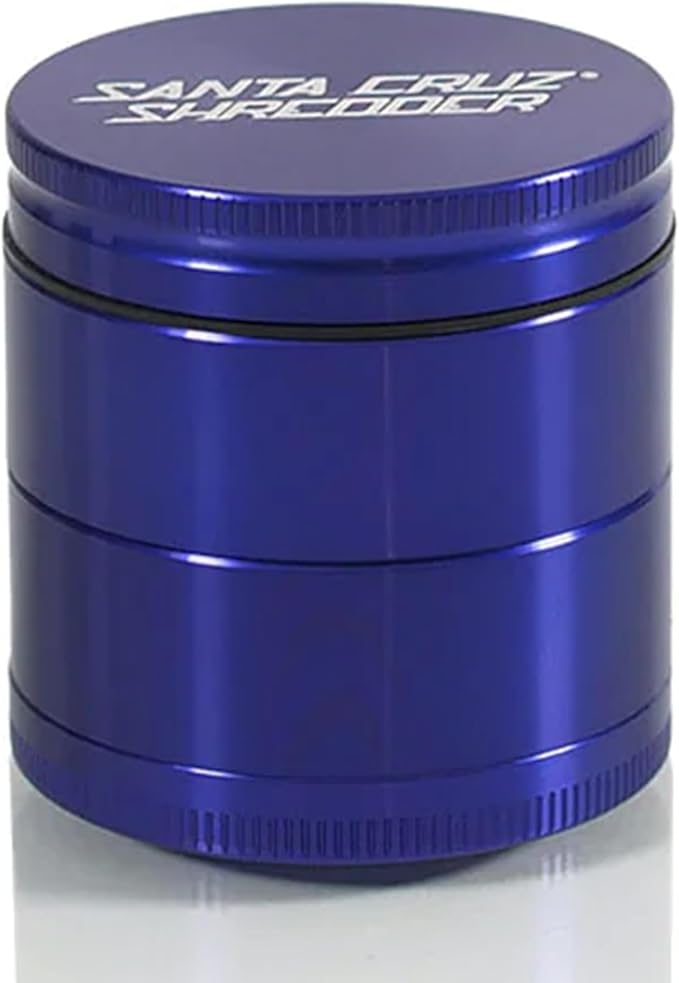 Santa Cruz Shredder Metal Spice Grinder Made in USA (Medium (2.2 Inch), Purple) - Bloomnest