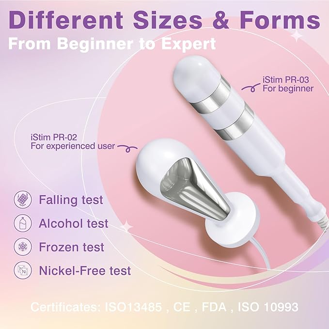 iStim Pelvic Floor Exercises Device - EM-5200 Kegel Trainer for Incontinence Relief, Muscle Massager (EMS) for Bladder Control and Pelvic Physical Therapy iSTIM