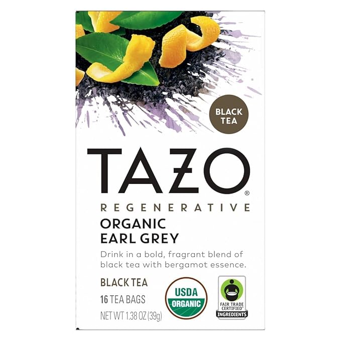 TAZO Tea Bags, Regenerative Organic: Refresh Mint Herbal, Zen Green, Green Ginger, Chai Black, Early Grey, & Passion Herbal (1ea) (Variety Pack) - Bloomnest