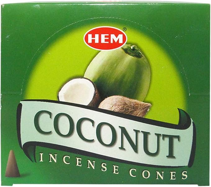 Coconut Incense Cones And Cone Incense Burner Bundle Insence Insense Hem Incense TRUMIRI