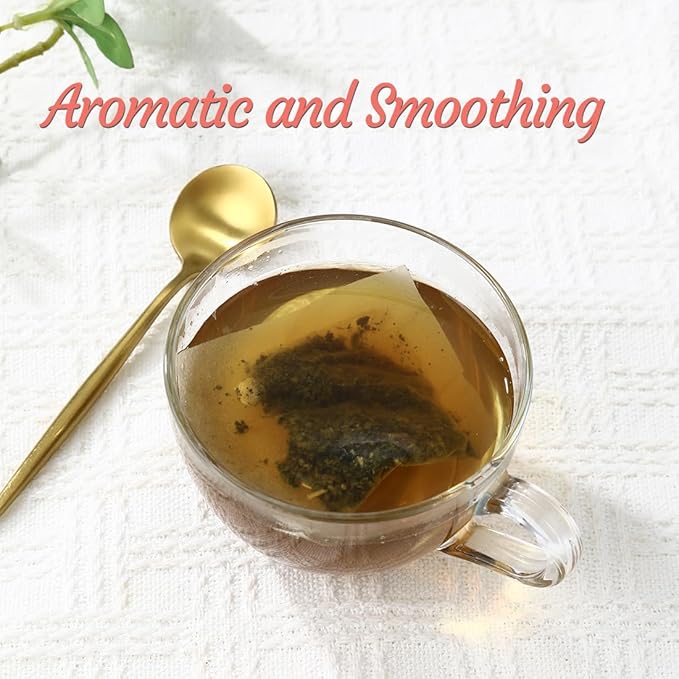 Premium 60 Hormone Balance Tea Bags, Made with 100% Natural Herbal Ingredients, Red Raspberry Leaves, Menstrual Cycle Support, No Artificial Flavors & Caffeine Free. - Bloomnest