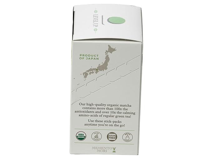 Matcha Green Tea Powder Single Serving Sticks, Dr. Weil's Ceremonial Organic Matcha Powder Singles Packets - Individual Tea Packets (24) - Bloomnest