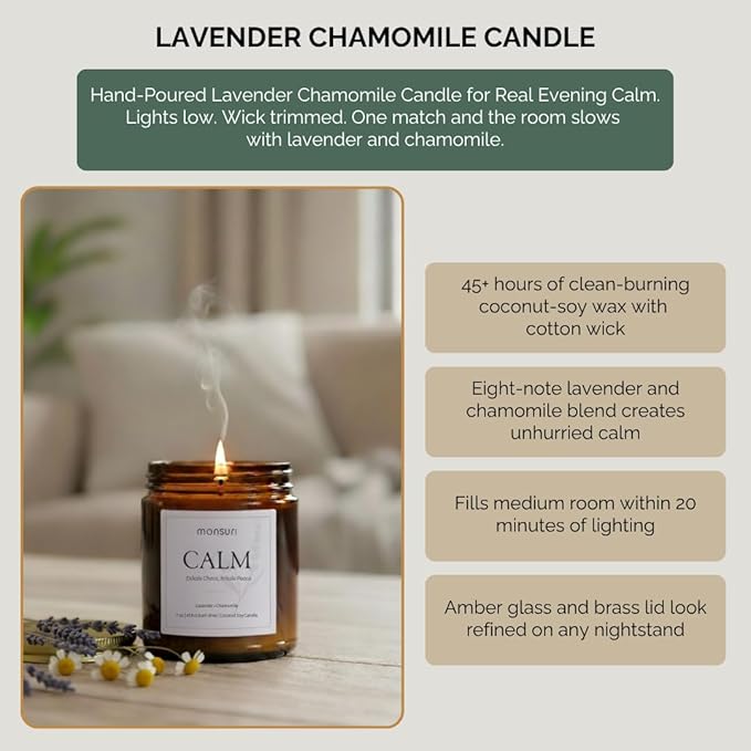 Lavender Relaxation Gifts for Women | Home Spa Kit with 5 Self Care Products for Deep Relaxation with Aromatherapy Candle, Bath Bomb, Soak, Body Butter & Roller. Lavender Gifts for Women Self Care.