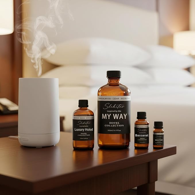 Hotel Collection Diffuser Oil – Inspired by Iconic Five-Star Coastal Hotel Scents – for Essential Oil & Waterless Diffusers (4 Fl Oz (Pack of 1)) - Bloomnest