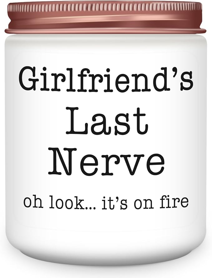 Homsolver Gifts for Girlfriend from Boyfriend, Valentines Birthday Mothers Christmas Anniversary Day Gifts for Girlfriend Fiancee, Romantic Scented Candles