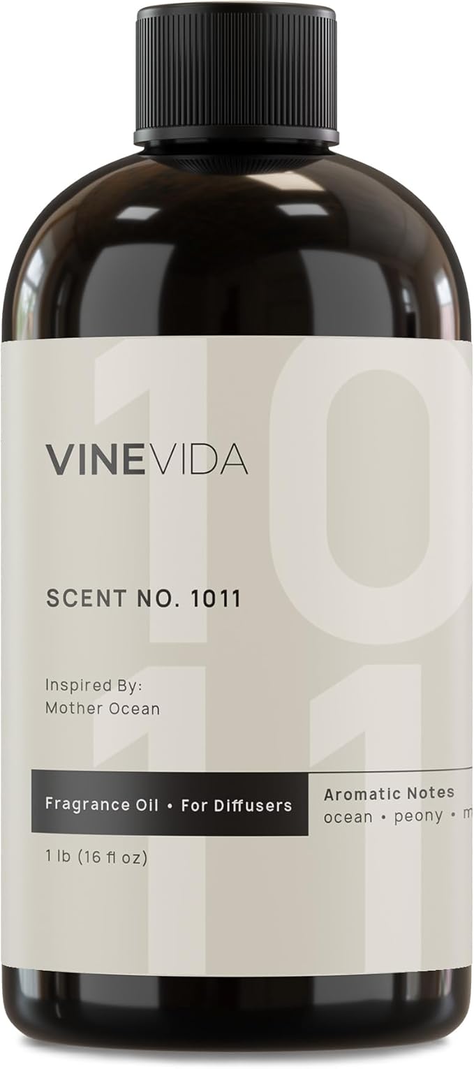 VINEVIDA (16oz) Hotel Fragrance Collection Diffuser Oil - Hotel Scents Diffusers for Home - Cold Air Diffuser Oil - Hotel Scent Essential Oil - Scent No.1011 Inspired by Mother Ocean VINEVIDA