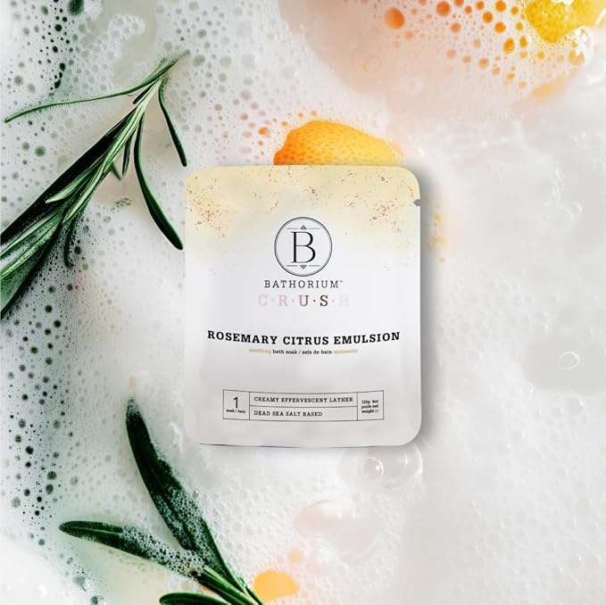 Bathorium Crush 8-Pack Signature Discovery Set, Luxury Bath Soaks, Dead Sea Salt, Epsom Salt, pH Balanced for Women, Gift Set, Each Soak is 4 oz - Bloomnest
