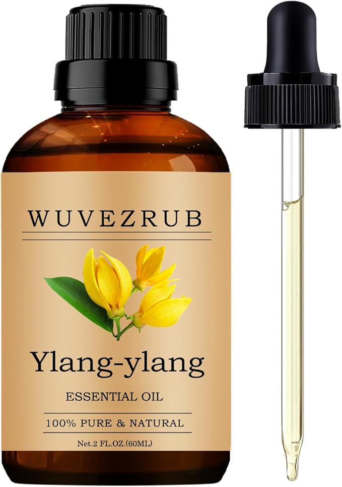 Ylang-Ylang Essential Oils, 60ML Pure and Natural Essential Oil for Aromatherapy Diffuser - Ylang-Ylang /2 Fl Oz - Bloomnest