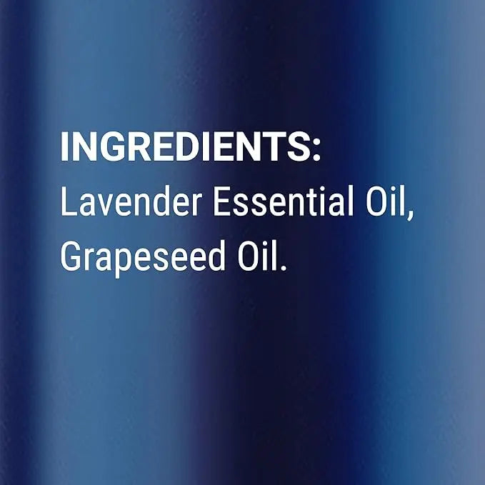 Lavender Essential Oil Roll-On 10 ml - Pure, Natural & Prediluted Oil Blend Roller for Calmness, Relaxation & Skin Care - Nexon Botanics NexonBotanics