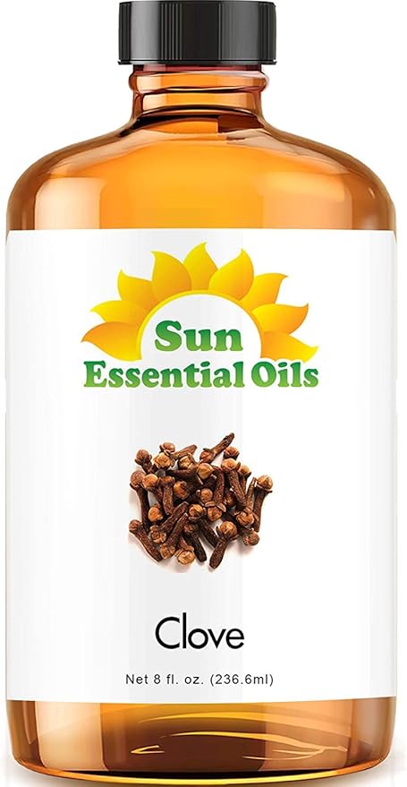 Sun Essential Oils Clove Essential Oil 8 oz – Aromatherapy Oil - Bloomnest