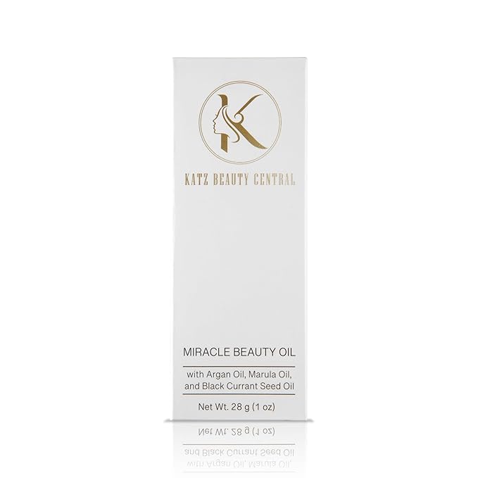Katz Beauty Miracle Beauty Oil - Hydrating Face Oil with Jojoba, Argan & Marula Oil for Anti-Aging Glow, Non-Comedogenic - Bloomnest