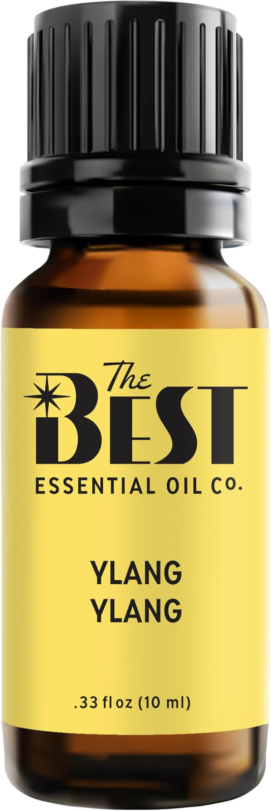 The Best Ylang Ylang Essential Oil Premium Grade- 100% Pure & Natural for Aromatherapy, Diffuser, Spa, Massage, Air Freshener- 10 ml (.33 fl oz) - Bloomnest