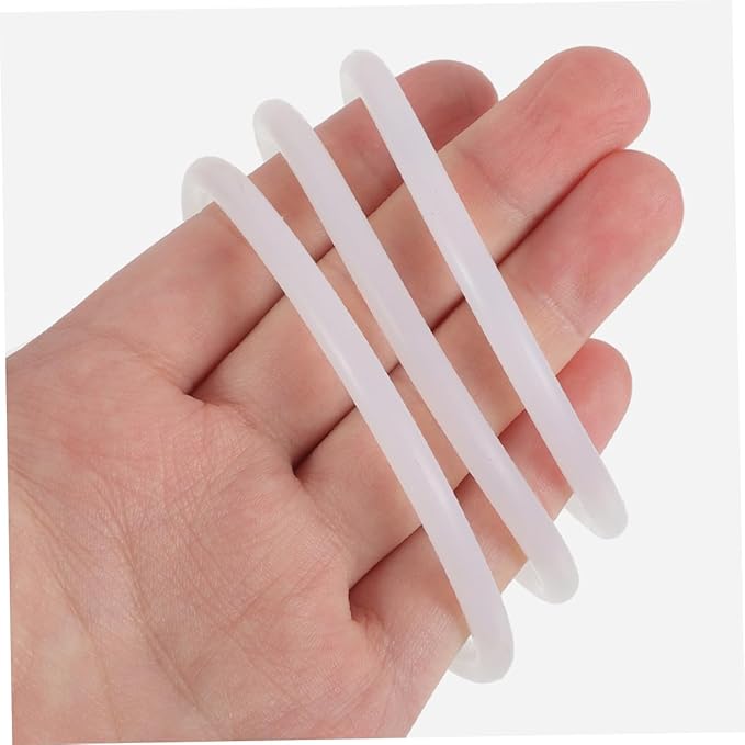 minkissy 3Pcs Rubber for Singing Bowls Durable Cushioning Rings to Prevent Collisions Design Lightweight and Practical Music Sound Accessories - Bloomnest