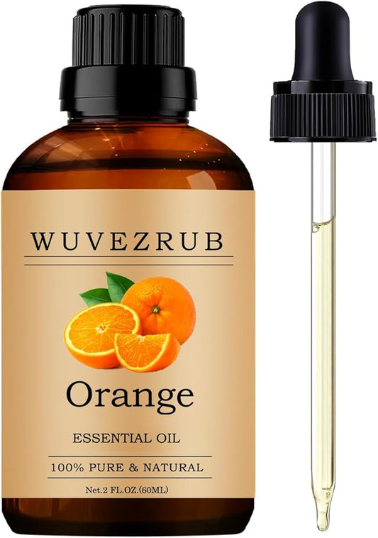Orange Essential Oils, 60ML Pure and Natural Essential Oil for Aromatherapy Diffuser - Orange /2 Fl Oz - Bloomnest