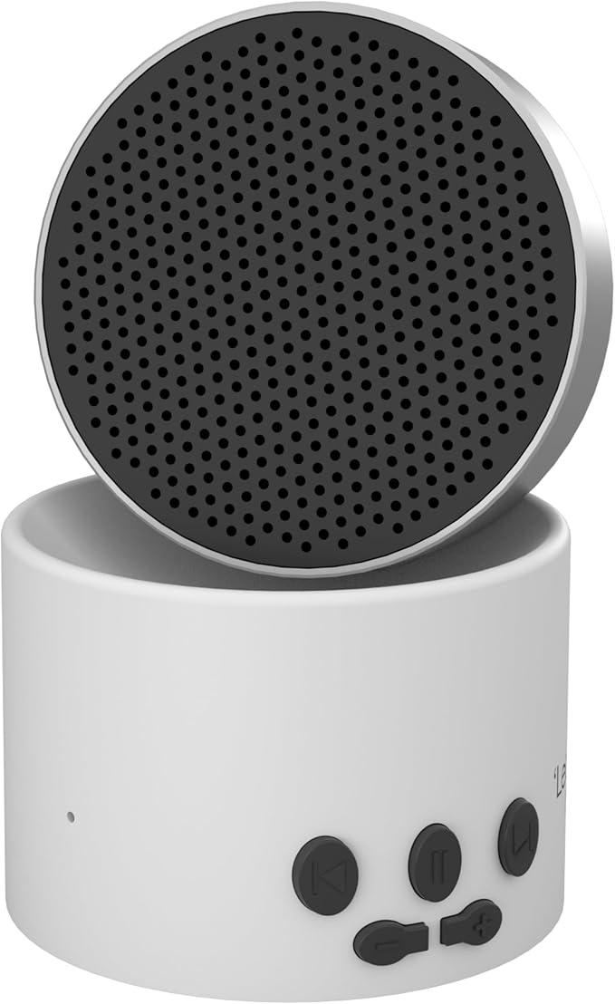 Adaptive Sound Technologies LectroFan Micro 2 - Portable Bluetooth Speaker & White Noise Machine - Compact Sound Machine for Travel - 11 Non-Looping Sounds for Sleep Support - White - Bloomnest