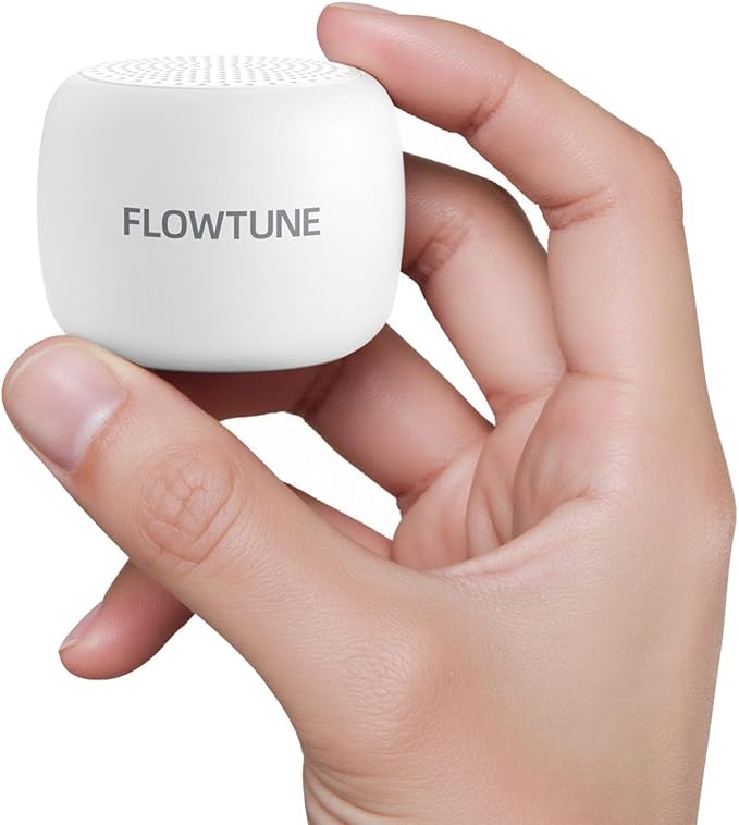 Sound Machine Flowtune White Noise Machine for Baby Adults, Mini Portable Sound Machine for Travel, 6H Timer, 18 Soothing Sleep Sounds Gift - Bloomnest
