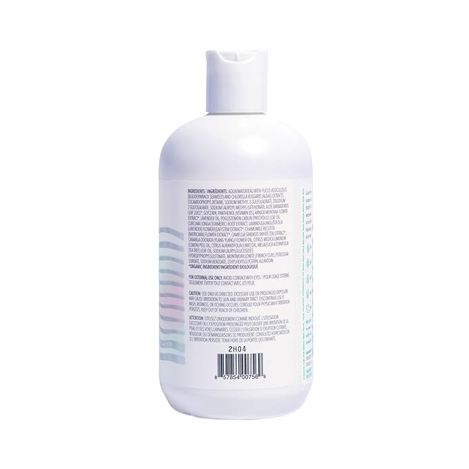 Seaweed Bath Co. Bubbling Muscle Soak, Tea Tree Lavender Scent, 12 Ounce, Sustainably Harvested Seaweed, French Sea Clay, Arnica - Bloomnest