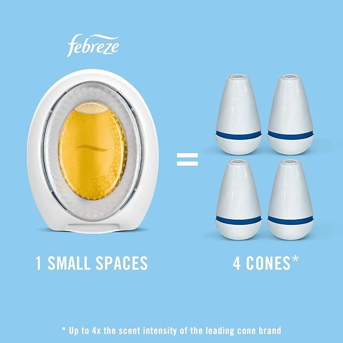 Febreze Small Spaces Air Freshener - Linen & Sky (Pack of 6) 6 - Bloomnest