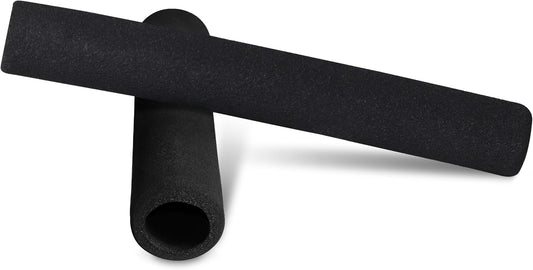 WF Athletic Supply Foam Foot Pads, Foam Roller for Gym Exercise Machines Equipment Replacements, Roller Pad for Leg Extension, PEC Deck Pads for Weight Bench, Sold by Pair (10” x 1” OD x 7mm ID)