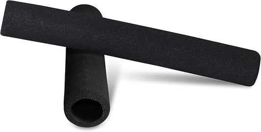 WF Athletic Supply Foam Foot Pads, Foam Roller for Gym Exercise Machines Equipment Replacements, Roller Pad for Leg Extension, PEC Deck Pads for Weight Bench, Sold by Pair (10” x 1” OD x 7mm ID) - Bloomnest