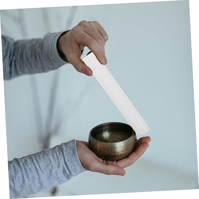 Yardwe Acrylic Singing Bowl Mallet Durable Striker for Tibetan Sound Bowls Smooth Surface Design Easy to Hold for Meditation and Chanting - Bloomnest