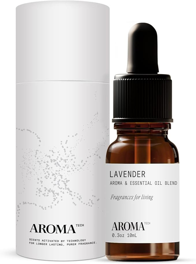 Aromatech Lavender Aroma Essential Oil Blend: Hotel Inspired Aromatherapy with for Ultrasonic Diffusers & Nebulizers - 0.3 fl oz, 10 mL - Bloomnest