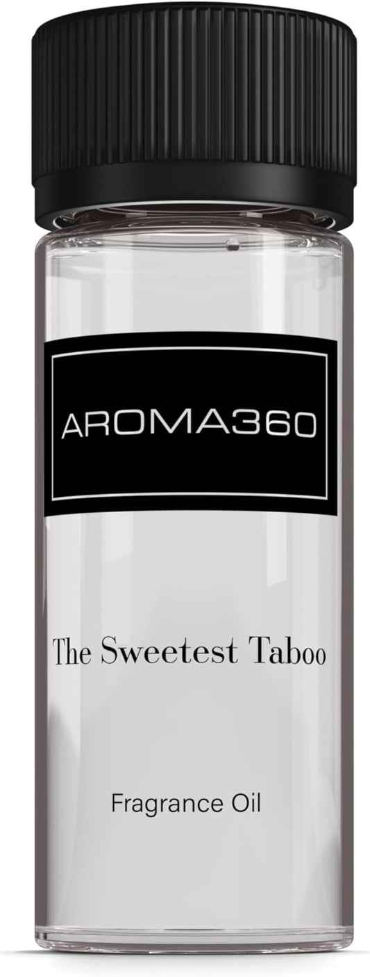 Aroma360 - The Sweetest Taboo Fragrance Oil Scent - Luxury Aromatherapy Scent Diffuser Oil - Hints of Lemon Crème, Pomegranates, & Raspberries - for Essential Oil Diffusers - for Home & Office - 50mL - Bloomnest