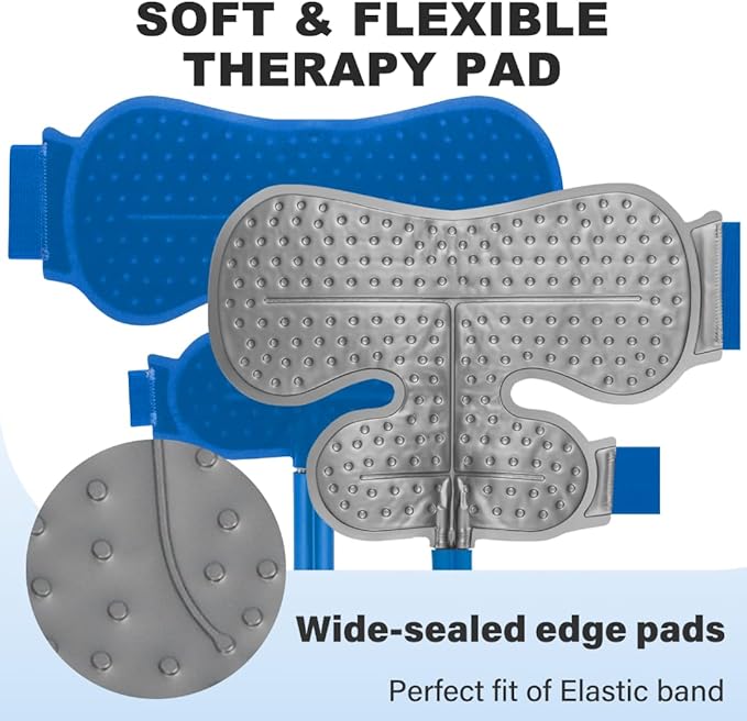 Ice Machine for Shoulder After Surgery, Shoulder Rotator Cuff Cold Therapy Machine Compression Pad Cryotherapy Machine for Post-Surgery Care, Ice Therapy System for Knee, Elbow, Joint (6-Quart) - Bloomnest