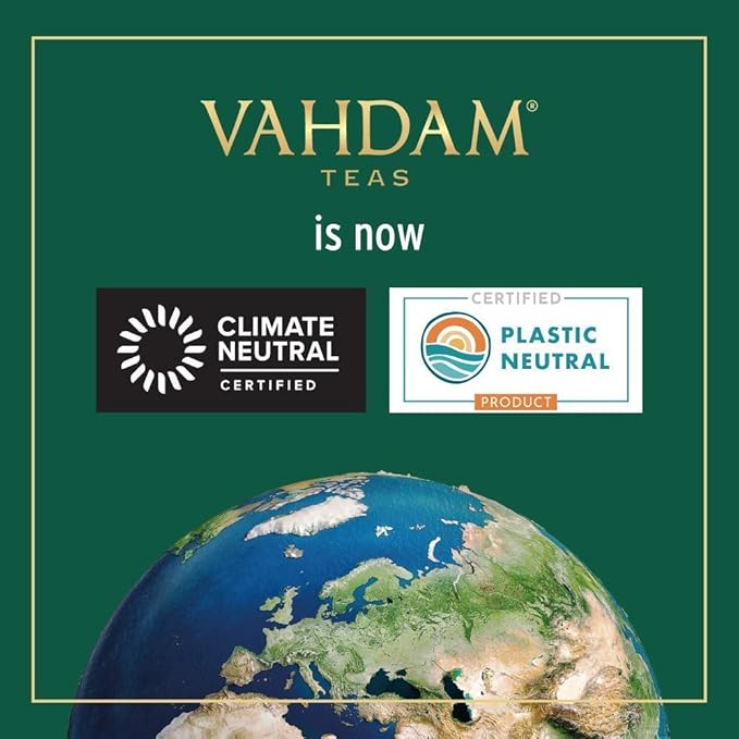 VAHDAM, Holiday Breakfast - Christmas Tea Gift Sets (90+ Cups) 9 Loose Leaf Teas - Luxury Gift Box | Christmas Gifts For Women, Men & Adults I Holiday Tea Gift Box - Bloomnest