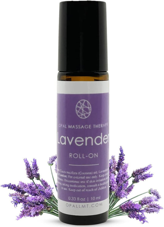 Premium Essential Oil Roll On Opal Massage Therapy (Lavender)