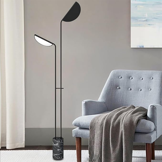 Nordic Modern Floor Lamp Creativity Family Iiving Room Bedroom LED Creativity Decorative Standing Light (O) - Bloomnest