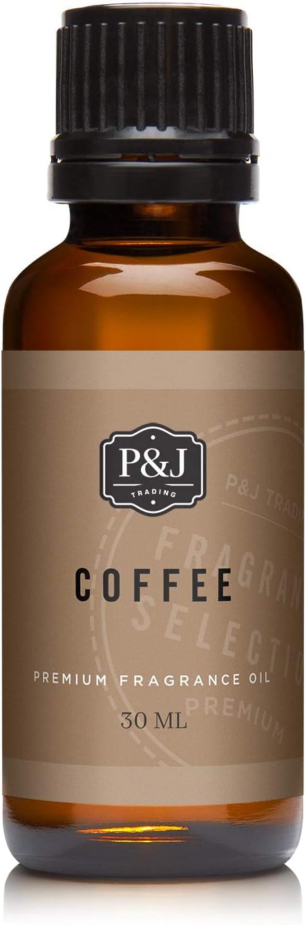 P&J Trading Fragrance | Coffee Oil 30ml - Candle Scents for Candle Making, Freshie Scent, Soap Making Supplies, Diffuser Oil Scents PJTrading