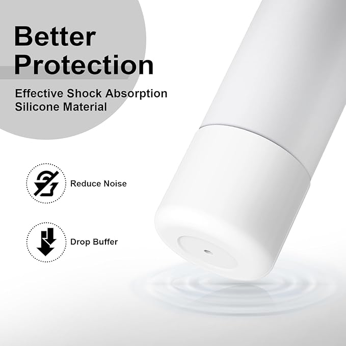 2PCS Silicone Water Bottle Boot for Owala 24oz 32oz 40oz, Anti-Slip Protective Sleeve Bottom Bumper Protector for FreeSip, Twist, and Flip Stainless Steel Water Bottles Alwenid