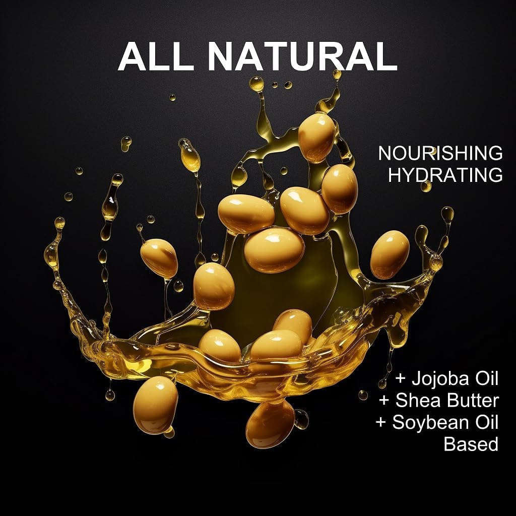 Massage Oil Candle for Men, Ultra Hydrating Body Care with Soybean Oil, Body Oil Candle, 8.1oz, Amazing Gift (Classic Vanilla)