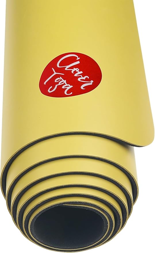 Clever Yoga Liquid Balance Thick Yoga Mat - Pro Exercise Yoga Mat with Non-Slip Surface for Home Gym, Earth-Friendly & Recyclable Pilates and Workout Pad Women & Men, 4.5 mm - Bloomnest