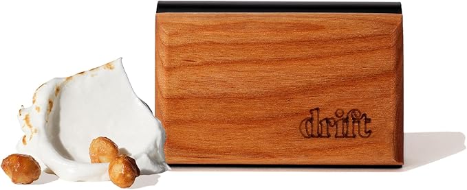 Drift Car Air Freshener - The Original Wood Air Freshener - Car Odor Eliminator - Long Lasting Scent - Auto Accessories - Metal Clip - Essential Oils - Clean Ingredients - Macadamia Swirl Starter Kit - Bloomnest