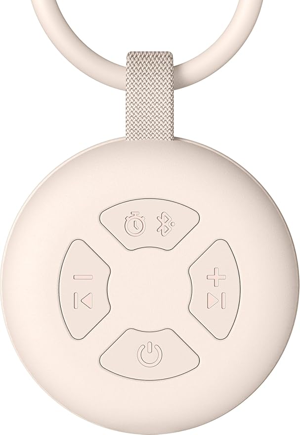 Portable Sound Machine for Baby | White Noise | 12 Soothing Sounds | Noise Canceling for Travel, Office, Nursery | Baby Shower | Registry Gift | Sleep Soother for Babies Kids Adults | Putty - Bloomnest