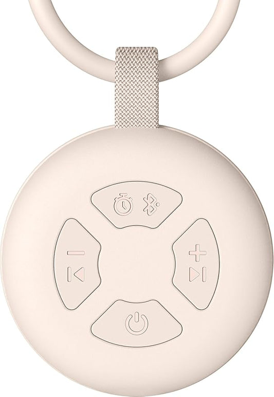 Portable Sound Machine for Baby | White Noise | 12 Soothing Sounds | Noise Canceling for Travel, Office, Nursery | Baby Shower | Registry Gift | Sleep Soother for Babies Kids Adults | Putty - Bloomnest