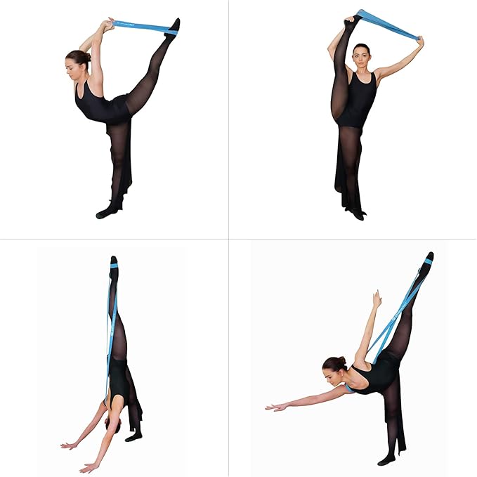 Zenmarkt Ballet Stretch Bands for Flexibility and Strength - Stretch Bands Ideal to Have as Dance Equipment in Every Competition - Suitable for Gymnastics, Cheerleading, and Pilates Training - Bloomnest