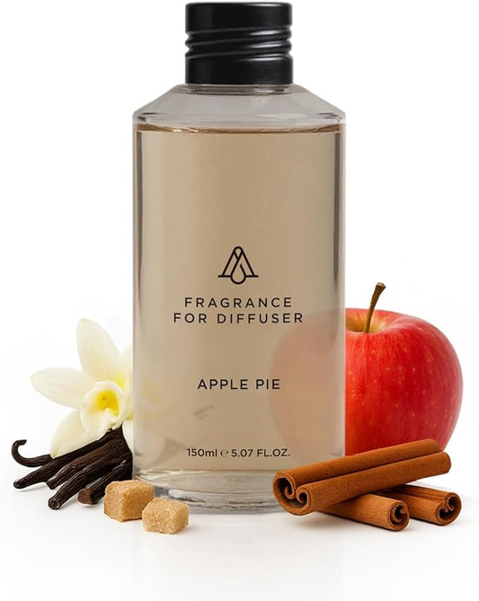 AromaPlan Hotel Scent Diffuser Oil Apple Pie 5 Fl Oz (148ml) Fall Collection– Luxury Hotel & Home Fragrance Oil - Non Toxic - Made in USA - Bigger Bottle, Bolder Aroma & Longer Lasting - Bloomnest